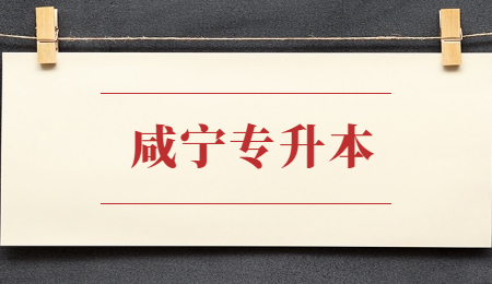 咸宁专升本