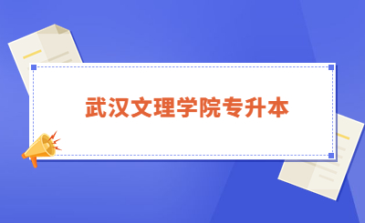 2023年武汉文理学院专升本报名人数及录取率