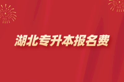 2024湖北专升本报名费多少
