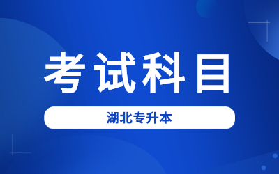 2023年武昌理工学院专升本考试科目