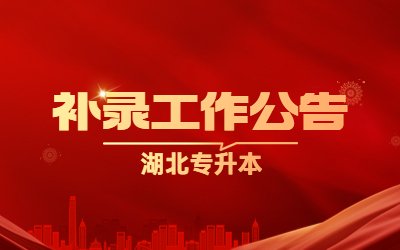 2023年湖北师范大学文理学院专升本补录工作公告